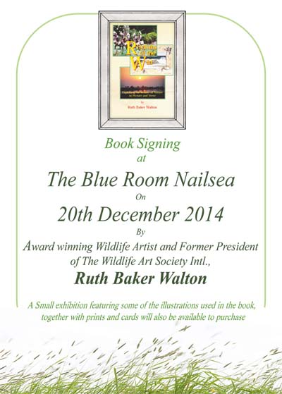 Ruth Baker Walton's Book Signing 20th December 2014